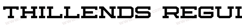 Thillends Regular字体转换 Thillends Regular字体转换